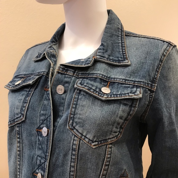 Anthropologie Lea & Viola Denim Jacket NEW - Picture 9 of 12